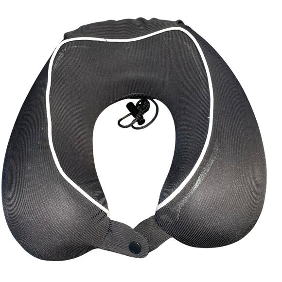 G Force Neck Pillow Travel Memory Foam Washable Cover Built In Compact Storage - Picture 11 of 12